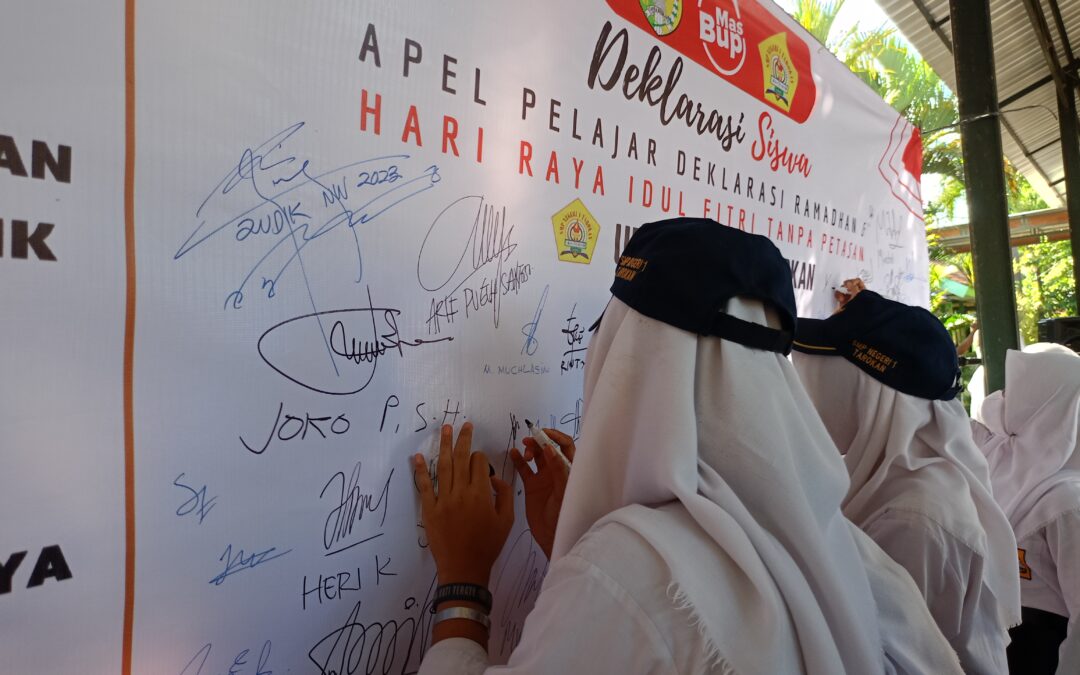 Apel Pelajar Deklarasi Ramadan dan Idul Fitri Tanpa Petasan