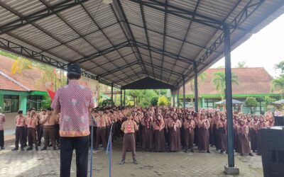Apel Ikrar Pelajar SMPN 1 Tarokan Mencegah Kekerasan di Sekolah dan Merayakan Ramadhan serta Idul Fitri Tanpa Petasan Tahun 2025